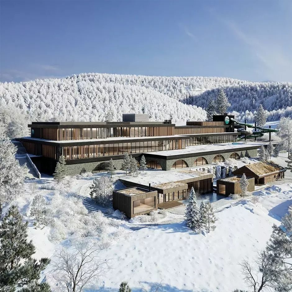 Vodní megapark na Dolní Moravě otevře na jaře 2026