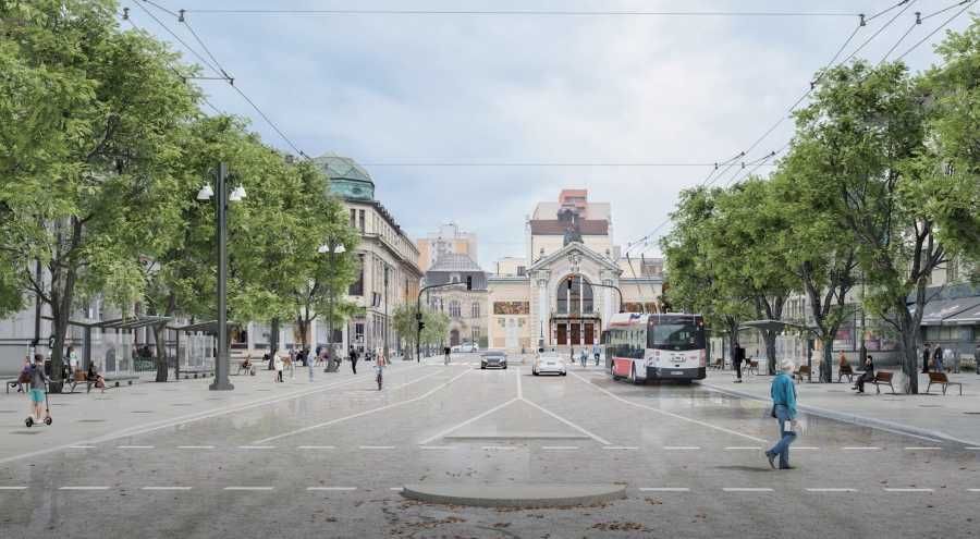Pardubice mění náměstí: Zeleň místo aut, projekt za 60 milionů